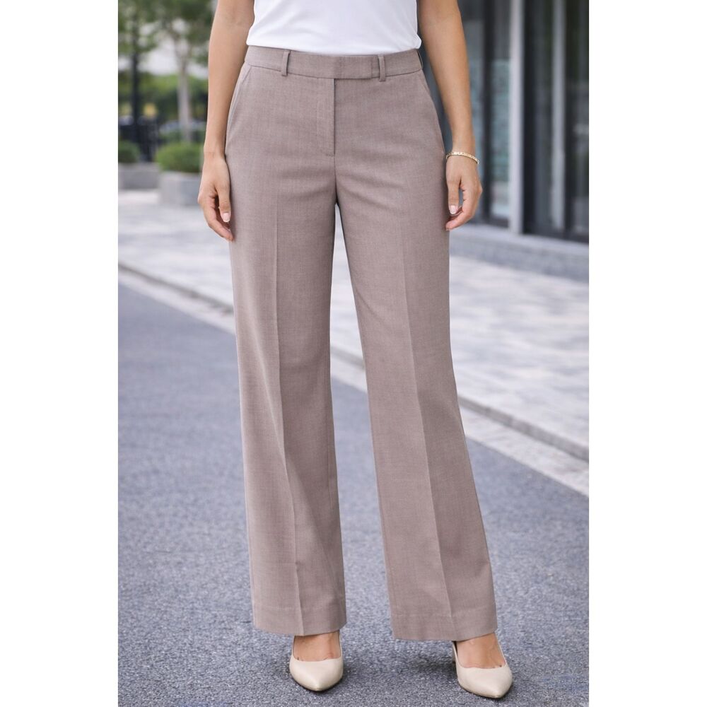 Ann Taylor Loft Neutral Career Pants Business 4